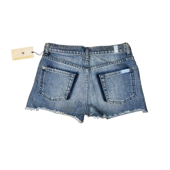 NWT Seven 7 for all Mankind denim shorts 25 - Picture 4 of 6